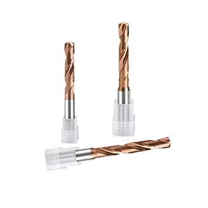 Foret en carbure Baolifeng à effet de rupture des copeaux, conception de refroidissement externe 3D/5D/8D, pour fonte sur machine CNC - Product Image 1