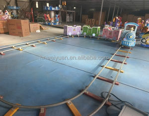 Tren Pequeño para Parque de Atracciones Infantil, Equipo de Juegos al Aire Libre, Mini Pista para Niños, Juegos Mecánicos <span class=keywords><strong>Infantiles</strong></span> - Product Image 2