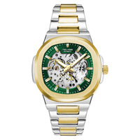 Nouvelle Montre Squelette Automatique Mécanique Vintage en Acier Inoxydable Étanche avec Aiguilles Lumineuses – Cadeau de Luxe pour Homme