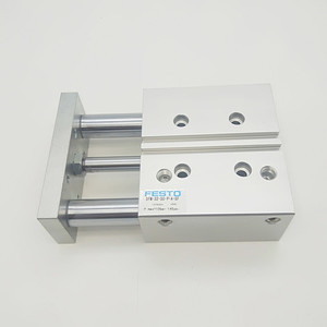 กระบอกลมแบบไร้ก้าน Festo สามแกน รุ่น DFM 25 100 P A KF ตัวกระบอกทำจากอะลูมิเนียม - Product Image 2
