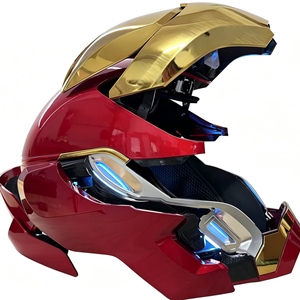 Máscaras <span class=keywords><strong>de</strong></span> Fiesta con Sistema <span class=keywords><strong>de</strong></span> <span class=keywords><strong>Control</strong></span> por Voz, <span class=keywords><strong>Casco</strong></span> <span class=keywords><strong>de</strong></span> <span class=keywords><strong>Iron</strong></span> <span class=keywords><strong>Man</strong></span> para Regalos <span class=keywords><strong>de</strong></span> Entretenimiento - Product Image 5