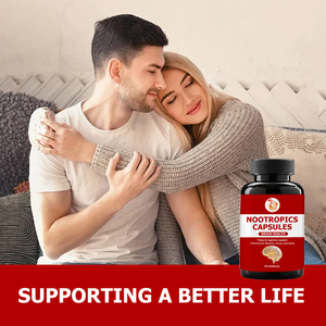 Cápsulas Nootrópicas para Mejorar la Salud Cognitiva y la Función Energética, con Cafeína y Extracto de Rhodiola Rosea, Precio al por Mayor - Product Image 4