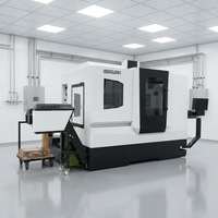 Centre d'usinage vertical GROMAX 4 axes en profilé aluminium, commande CNC FANUC BT40, changeur d'outils automatique simple 24 outils, usage intensif