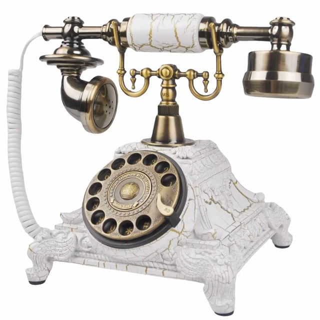 Old-Fashioned Retro Telephone the Best Europequality Corded Antique Telephone Retro Style Landline Phone for Hotels