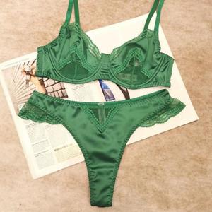Lingerie Sexy da Donna alla Moda, Design in Pizzo, Reggiseno Push-up e Set Intimo - Product Image 6