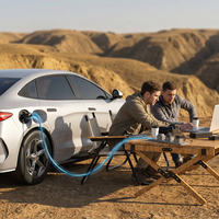 Câble d'extension V2L avec déchargeur EV et câble véhicule-chargeur 16A 3,6 kW haute performance pour utilisation domestique en cas d'urgence