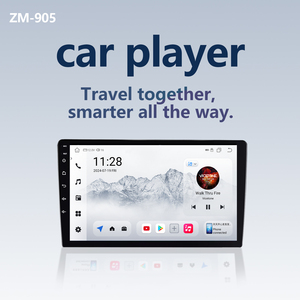 Tuner radio audio multimédia de voiture de 9 pouces WIFI Mirror Link <span class=keywords><strong>Android</strong></span> 11 écran tactile lecteur de voiture combiné d'aide à la marche arrière - Product Image 2