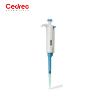 Pipettes multicanal manuelles de laboratoire de haute qualité, fixables et réglables, 8/12 canaux, volume variable 0,2-10 µl, type Miro