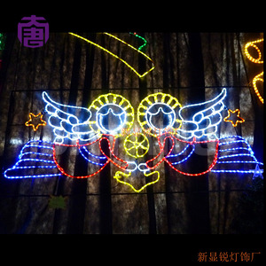 Outdoor LED Angel Motif <b>Light</b> for Christmas Street Hotel Shopping Mall and Festival Landscape Lighting - Product Image 5