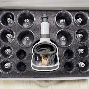 طقم علاج بالوخز بالإبر الصينية، طقم به 20 كوب حجمة، تزويد المصنع بأحجام مختلفة، طقم به حبوب بالوخز بالإبر - Product Image 2