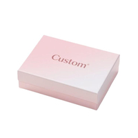 Boîte à vêtements de luxe personnalisée avec laminage mat et gaufrage, doublée d'éponge, pour emballage cadeau