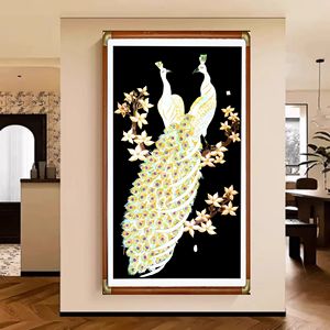 Ev Dekorasyonu Düğün Asılı Kağıt Kesim Renkli Çizgili Çin Somut Olmayan Kültürel Mirası Saf El Yapımı Jiangxi ZM Marka - Product Image 4