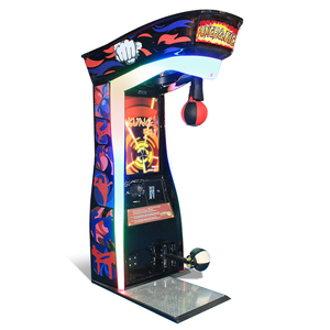 Đồng Tiền Hoạt động đường phố vui chơi giải trí trò chơi <span class=keywords><strong>Arcade</strong></span> Kick và hit boxing vô địch trò chơi máy cuối cùng cú đấm lớn đấm bốc đá Máy - Product Image 3