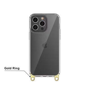 Pour <span class=keywords><strong>iPhone</strong></span> 17 16 16e 15 14 <span class=keywords><strong>13</strong></span> 12 <span class=keywords><strong>Pro</strong></span> <span class=keywords><strong>Max</strong></span> étui de téléphone transparent <span class=keywords><strong>avec</strong></span> double crochet détachable pour <span class=keywords><strong>iPhone</strong></span> 16 <span class=keywords><strong>Pro</strong></span> étui <span class=keywords><strong>avec</strong></span> trou de lanière - Product Image 3
