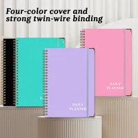 Cuaderno Térmico de Cuero Personalizado con Espiral Extraíble, Hojas Sueltas Recargables, Botón de PU, Agenda para Estudiantes y Oficina, Regalo, Proveedor Mayorista