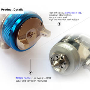 Manoli pistola a spruzzo verniciatura a spruzzo W71 W101 W201 W77 WA101 WA200 MAL-H1 Mini-06 pistola a spruzzo per verniciatura ad aria - Product Image 2