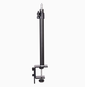 Support de tablette de bureau confortable DFV00 pour studio vidéo/photo, type extension, pince de table en métal de type C, réglable, pour éclairage hivernal - Product Image 1