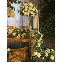 35cm mariage Rose fleur artificielle boule fleurs pièce maîtresse décoration de table