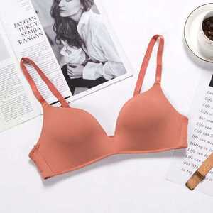 Bralette une pièce sans couture sans fil confortable Ultra-mince dos nu Push-Up belle dentelle respirant coupe doux dos <span class=keywords><strong>soutien</strong></span>-<span class=keywords><strong>gorge</strong></span> - Product Image 6