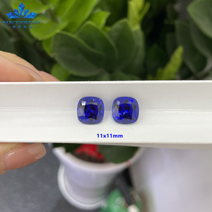 Vente directe usine – Saphir de laboratoire 1ct 2ct, forme <span class=keywords><strong>poire</strong></span>, bleu royal, pierres brutes cultivées en laboratoire - Product Image 3