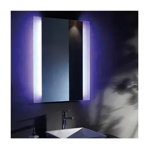 バスルームのLedバスミラーリビングルーム家具スピーカーLedミラースマート拡大鏡バスルームビューティーメイクアップミラー