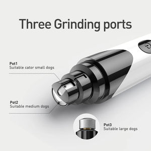 Cortauñas para Perros al por Mayor, Recargable por USB, con Luz LED, Silencioso, para el Cuidado de las Patas de las Mascotas - Product Image 3