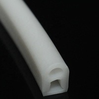 Bandes de profil translucides pour adulte et enfant, sans LED, en silicone, anti-vieillissement, blanches