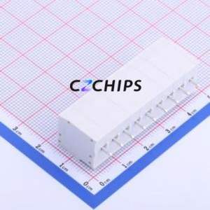 KF239-5.0-9P Spring Terminal Block Through hole Component (THT),P=5mm Connector 1x9P 5mm White 9P - Product Image 2