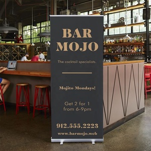 Rộng Cơ Sở Di Chuyển Cuộn Lên Biểu Ngữ 80X200 Cm <span class=keywords><strong>In</strong></span> Ấn Quảng Châu - Product Image 6