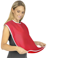 Tablier sans manches réutilisable en non-tissé, imprimé sur mesure, style coréen, pour restaurants de crabe, baristas et barmen, pour une utilisation rafraîchissante