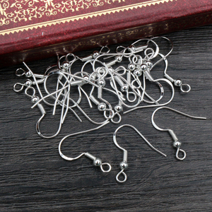 Lotto da 50 Pezzi Monachelle Placcate in <span class=keywords><strong>Argento</strong></span> Sterling <span class=keywords><strong>925</strong></span>, 21x16mm, Ganci per Orecchini e Chiusure per la Creazione di Gioielli all'Ingrosso - Product Image 4