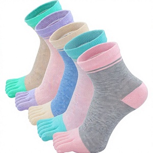 Unisex Ankle Five-<b>Toe</b> Compression <b>Socks</b> Spandex/Nylon Summer Adults Breathable Eco-Friendly Nonslip Sweat-Absorbent Sports Gym - Product Image 3