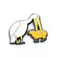 Usine source OEM personnalise des badges et épinglettes en métal émaillé dur et souple, à motifs d'animaux de dessin animé mignons, avec certifications FAMA