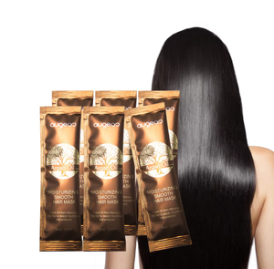 Mascarilla Capilar de Aceite de Argán en Bolsa Pequeña de 15g, Tamaño de Muestra, Tamaño de Viaje, Marca Privada, para un Brillo Instantáneo - Product Image 1