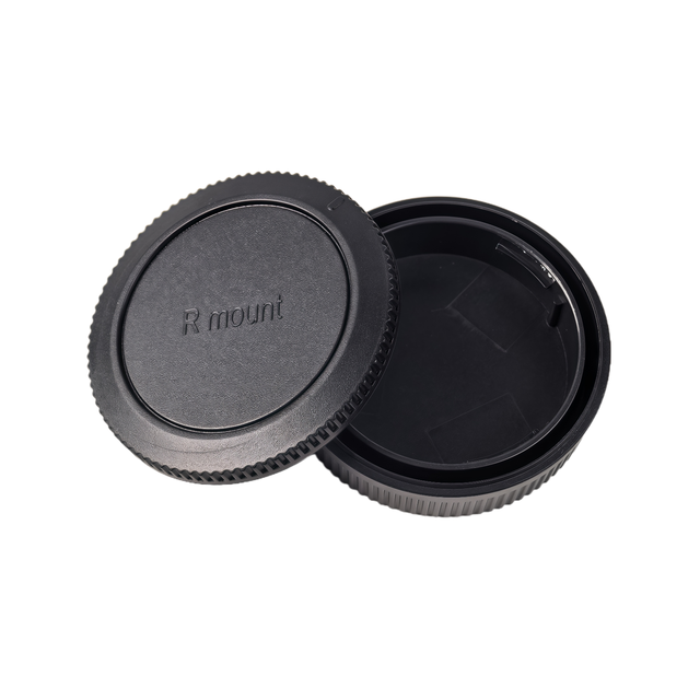 Front Body Cap and Rear Lens Cap Cover for Canon EOS R R3 R5 R5C R6 R6 Mark II EOS R8 PR