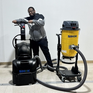 540mm 6 đĩa sàn Máy mài bê tông Máy đánh bóng bê tông máy mài với bụi chân không tùy chọn - Product Image 6