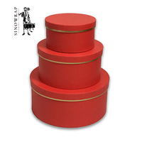 SINOWRAP C005 Fournisseur de boîtes à fleurs cylindriques en feuille d'or de luxe, emballage en gros, boîtes cadeaux rondes personnalisées