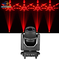 Lampu Sorot Bergerak Profesional IP65 Beam 380 Tahan Air DMX512 untuk Pencahayaan Panggung Pernikahan Pesta Tempat Terbuka