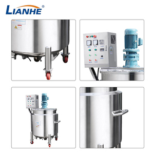 Hot Bán Công Nghiệp 100L 500L Chất Lỏng Xà Phòng Máy Làm agitator Mang Bánh Xe Cho Dầu Gội Đầu Rửa Tay Rửa Rửa Rửa Rửa Tay Chất Lỏng Xà Phòng - Product Image 5