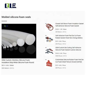 شرائط إسفنجة سيليكون للربط بالبثق شريط مانع للتسرب من الرغوة من السيليكون على شكل مخصص - Product Image 2