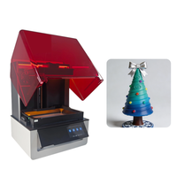 Descuento Especial de Navidad: Impresora 3D de Resina LCD de Alta Precisión VNICI02 Edición Navidad Roja para Uso Doméstico y Comercial