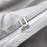 Vente Directe Usine Chine : Parure de Lit Couleur Unie, Housse de Couette Taille Personnalisée pour Hôtels, Tissage de Qualité