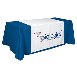 Sublimation Blanks Polyester <strong>Custom</strong> <strong>Table</strong> <strong>Runner</strong> With Business Logo Personalized Tablecloth <strong>Runners</strong> for Wedding Tradeshow Events - Product Image 5