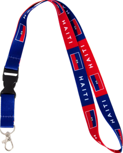 Custom Haiti Lanyard Driving Style Separation and Keychain Lanyard