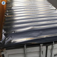 Bâche de conteneur à ouverture supérieure en PVC robuste pour conteneurs maritimes
