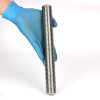 DIN 976-1 304 Stainless Steel Full Threaded Rods Threaded Bar Stud Bolts with Double Chamer Tie Rod