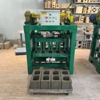Machine semi-automatique de fabrication de briques en ciment, modèles 4-35B, formes variées, moule personnalisable, très demandée au Kenya