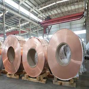 High Quality Low Cost Raw Materials <b>Copper</b> <b>Strip</b> <b>Copper</b> Coil Stock - Product Image 4