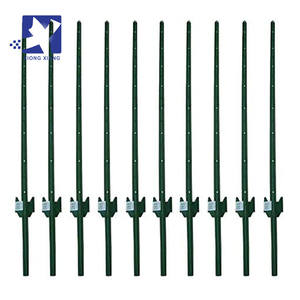 Venta directa de fábrica, mercado americano, granja verde recubierta o poste de cerca - Product Image 1