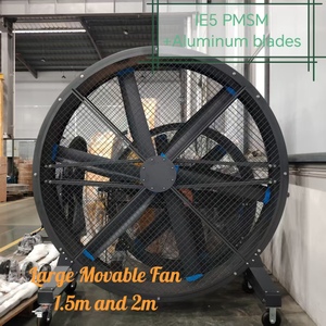 Aluminum Alloy Blades Motor Energy Saving Large Free <b>Standing</b> HVLS Industrial 2m Warehouse <b>Fan</b> - Product Image 1